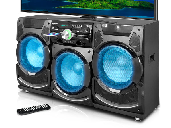P802-S＋TA2021アンプ＋Bluetooth aptX 高音質3点セット Technical Pro Professional Triple 15