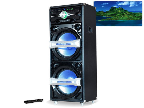 Technical Pro Professional Dual 15