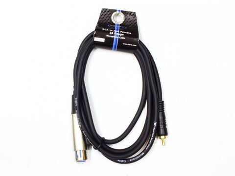 1/8" to XLR Female Audio Cables