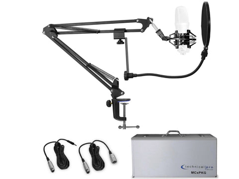 Pro USB Condenser Microphone Starter Package