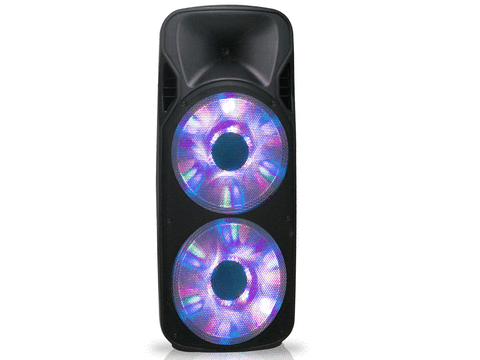 Rechargeable 8" LED Loudspeaker