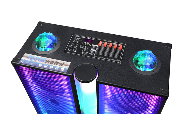 PARTY SPEAKER 限定Model Karaoke Bluetooth Speaker with Mic - Perfect for Parties