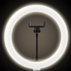 Technical Pro LIVELIGHT10 10-Inch LED Ring Light with Tripod Stand and Phone Holder