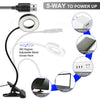 Technical Pro LIVESHOW2LCLIP LED Live Streaming Phone Holder with Flexible Gooseneck & Desk Clamp