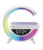 Wireless G-Shaped Lamp – 3-in-1 Charger, Speaker & Ambient Light, GLAMP3C2