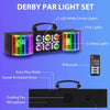 LGT22 RGB Party Light with Adjustable Tripod Stand, Music Sync & Remote Control