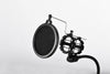 Technical Pro LIVESHOW2M Podcast and Livestream Stand with Phone Holder, Microphone Holder & Pop Filter
