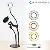 Technical Pro LIVESHOW3LM Livestream and Podcast Stand with LED Ring Light, Phone Holder, Pop Filter & Shock Mount