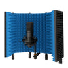 Technical Pro MKIS5BU Professional Vocal Isolation Reflection Sound Shield