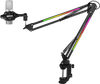 RGB LED Microphone Stand with App-Controlled Lighting