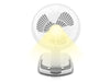 Technical Pro OF6W Rechargeable Desk & Wall Fan with LED Work Light, 2-Speed Portable Fan
