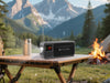 Emergency Solar Powered Bluetooth Speaker Radio - Black