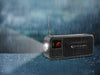 Emergency Solar Powered Bluetooth Speaker Radio - Black