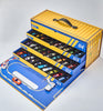 Technical Pro RACINGCAR60 60-Piece Die-Cast Pull-Back Race Track Play Set with Parking Garage, Loop Track & Storage Case