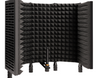 Technical Pro MKIS5B Professional Vocal Isolation Reflection Sound Shield
