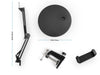 Technical Pro WEBCAMARM3P Webcam Technical Pro Suspension Boom Arm with Desk Clamp, Weighted Base, Phone Mount & 1/4