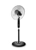 Technical Pro FXA16 16-Inch Smart Oscillating Pedestal Fan with Wi-Fi App Control, Alexa & Google Assistant, 3 Speeds, Black