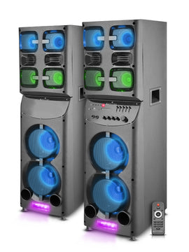 Bluetooth LED Home Entertainment Speaker System