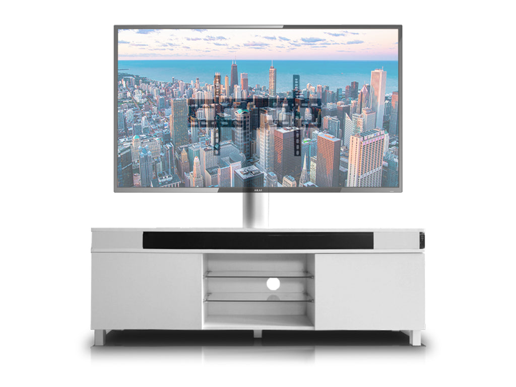 Technical Pro Professional Bluetooth Entertainment System With Swivel TV  Stand & LED – Technical Pro