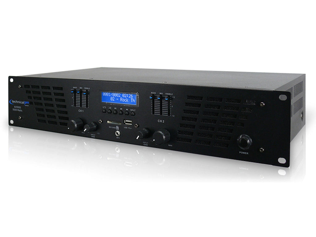 Technical Pro - 2U Pro 2CH Power Amplifier
