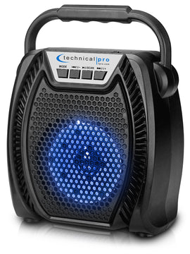 Rechargeable LED Bluetooth Speaker with USB & TF Card Input