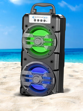 Rechargeable LED Bluetooth Speaker with TWS