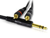 Technical Pro - 1/4'' to Dual RCA Audio Cables