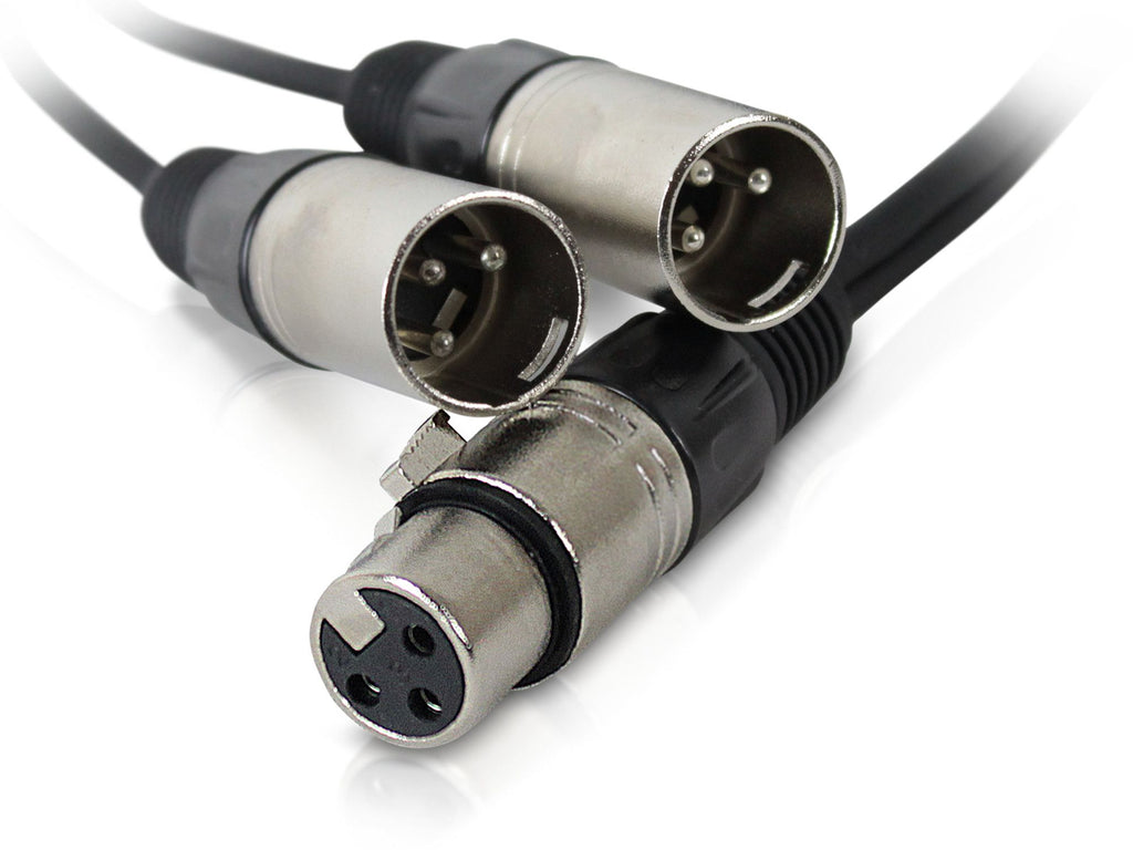 Technical Pro - XLR Female to Dual XLR Audio Cables