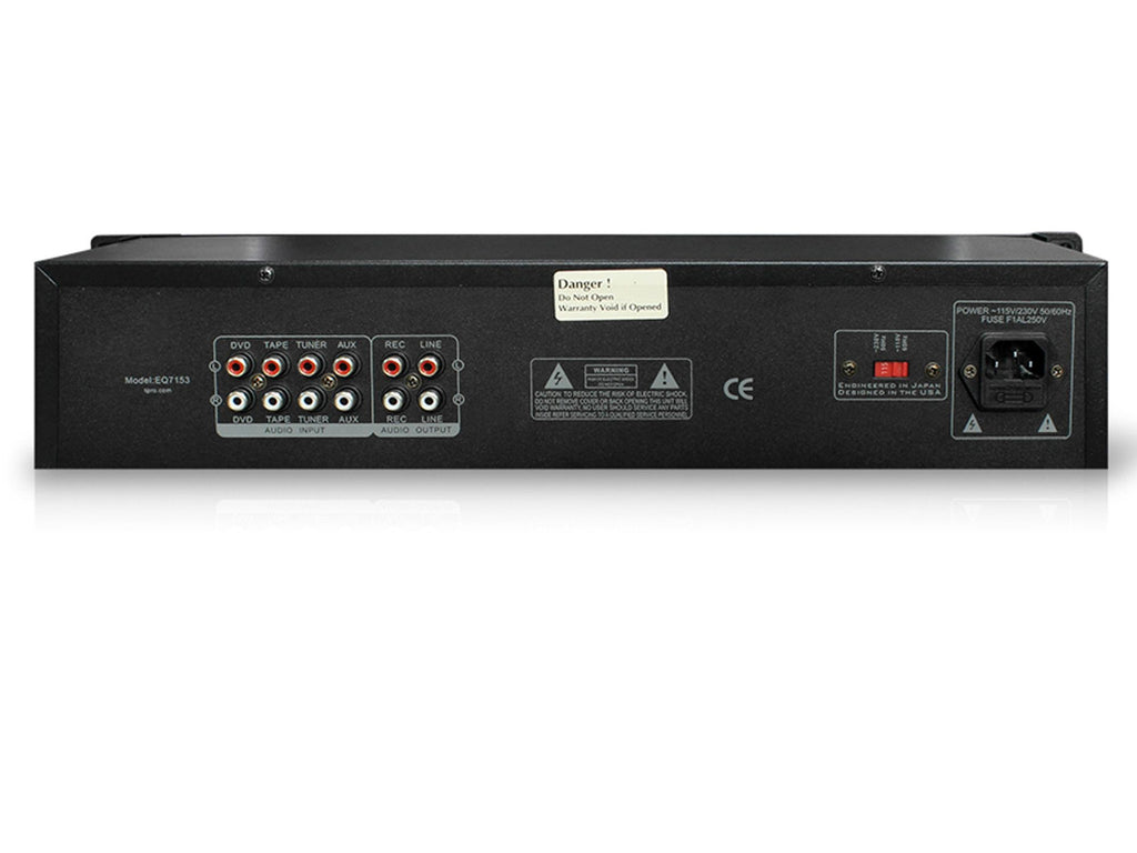 Technical Pro - Pro Dual 21 Band Equalizer