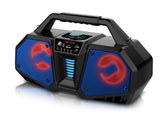 Rechargeable LED Bluetooth Boombox Speaker