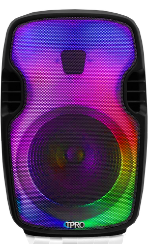 Rechargeable 15" Bluetooth LED Speaker