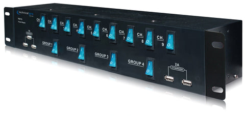 1U Rack Mount dB Display with Power Supply
