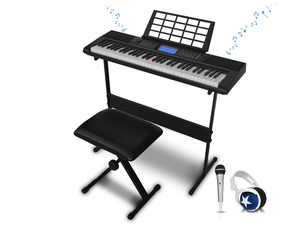 Technical Pro - 61 Keys Electric Piano Learning Keyboard Bundle
