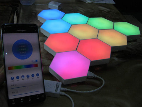 Bluetooth LED Color Changing Soundbar & Subwoofer Package