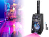 10'' Portable PA System with Rechargeable Battery & Wireless VHF Handheld Microphone