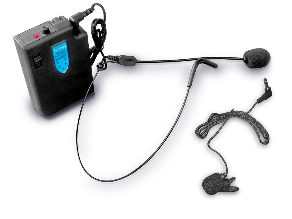 Pro Wireless Headset & Lapel Microphone System