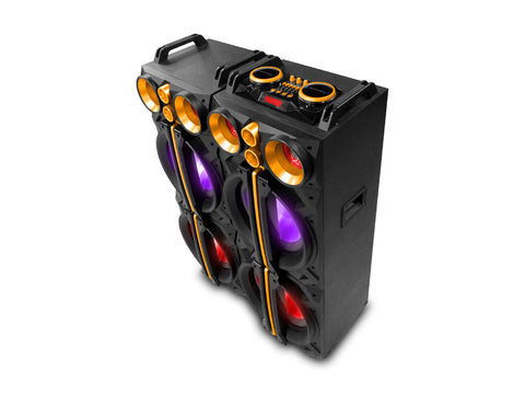 Rechargeable LED DJ Loudspeaker Package V2