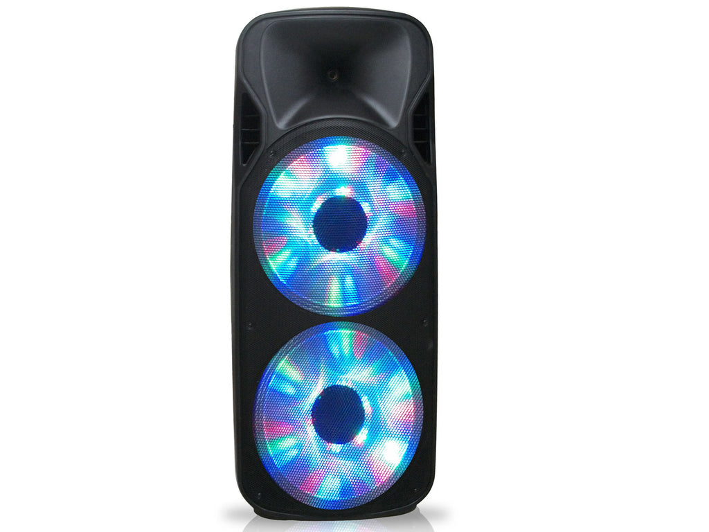 Rechargeable 15" LED Active Loudspeaker