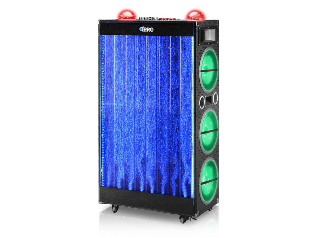 Explosive Waterfall Speaker System