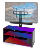 Professional Bluetooth Entertainment Center TV Stand With LED Lights & APP